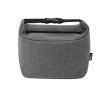 Sac isotherme en plastique recyclé avec boucle et isolant couleur gris