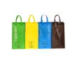 Set de sacs de recyclage avec 4 unités en non-tissé laminé couleur multicolore
