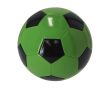 Ballon de football taille 5 en similicuir, bicolore avec pentagones couleur vert