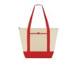 Sac isotherme avec intérieur aluminium et anses renforcées de 60 cm couleur rouge