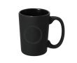 Tasse en céramique finition mate et marquage brillant 400 ml couleur noir