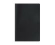 Carnet A5 à couverture souple en carton et pages recyclées lignées couleur noir