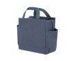 Sac isotherme en polyester avec anses et poches couleur bleu marine