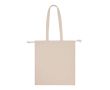 Sac en coton avec cordons et anses longues renforcées 180 g/m² couleur naturel