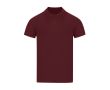 Polo unisexe coton piqué, manches courtes, plusieurs coloris, 180 g/m² couleur grenat