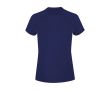 T-shirt technique femme manches courtes raglan polyester 135 g/m² couleur bleu marine