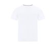 T-shirt technique enfant en polyester à manches courtes 135 g/m² couleur blanc
