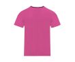 T-shirt technique enfant en polyester à manches courtes 135 g/m² couleur fuchsia