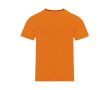 T-shirt technique enfant en polyester à manches courtes 135 g/m² couleur orange fluorescent