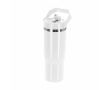 Gobelet isotherme double paroi avec paille et anse de transport 900 ml couleur blanc