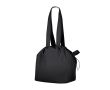 Sac à bandoulière en nylon avec fermeture à cordon réglable 135g/m² couleur noir