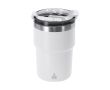Mug isotherme à double paroi avec fermeture hermétique 350 ml couleur blanc