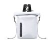 Sac à dos imperméable avec fermeture enroulable et capacité de 30 L couleur blanc