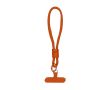 Bracelet pour smartphone en polyester avec réglage, plusieurs couleurs couleur orange
