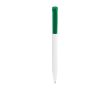 Stylo Stilolinea S45 en plastique avec bouton poussoir et encre bleue couleur vert