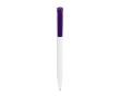 Stylo Stilolinea S45 en plastique avec bouton poussoir et encre bleue couleur violet