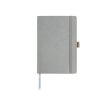 Carnet avec couverture en papier résistant à l’eau A5 pages blanches couleur gris clair
