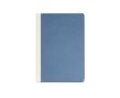 Bloc-notes couverture en carton de fibres naturelles A5 papier 80 g/m² couleur bleu marine