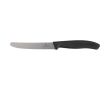 Couteau de table en acier inoxydable Victorinox fabriqué en UE couleur noir