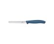 Couteau de table en acier inoxydable Victorinox fabriqué en UE couleur bleu