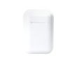 Briquet en plastique rechargeable avec régulateur et sécurité enfant couleur blanc