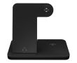 Chargeur sans fil pliable 3-en-1 avec support SCX.design couleur noir