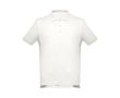 Polos personnalisés plusieurs coloris en coton 195 g/m² THC Adam couleur blanc cassé