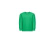 Sweat-shirt en coton et polyester recyclé 300 g/m2 THC DELTA KIDS  couleur vert