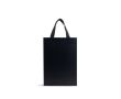 Sac en papier premium et mate avec anses en tissu résistantes 7 kg couleur noir
