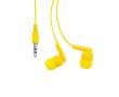 Écouteurs de différentes couleurs avec connexion Jack 3.5mm couleur jaune
