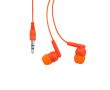 Écouteurs de différentes couleurs avec connexion Jack 3.5mm couleur orange