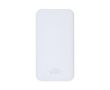 Powerbank bicolore avec indicateur lumineux de charge 10.000 mAh couleur bleu pastel