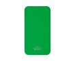 Powerbank bicolore avec indicateur lumineux de charge 10.000 mAh couleur vert