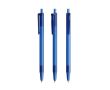Stylo bille avec mécanisme à clic, encre bleue Clic Stic BIC® couleur bleu transparent