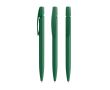 Stylo en plastique avec clip personnalisable et encre bleue BIC® couleur vert