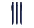 Stylo bille en plastique ergonomique et encre noire BIC® couleur bleu marine