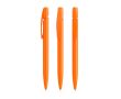 Stylo bille en plastique ergonomique et encre noire BIC® couleur orange
