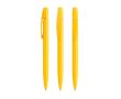 Stylo bille en plastique ergonomique et encre noire BIC® couleur jaune
