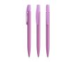 Stylo bille en plastique ergonomique et encre noire BIC® couleur lilas