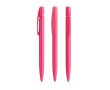 Stylo bille en plastique ergonomique et encre noire BIC® couleur rose
