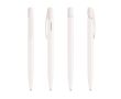 Stylo biodégradable avec protection antibactérienne, encre bleue BIC® couleur blanc