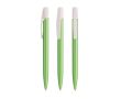 Stylo avec clip robuste et encre bleue Media Clic Glacé BIC® couleur vert
