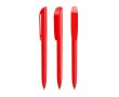 Stylo à bille en plastique avec grand clip et encre noire BIC® couleur rouge