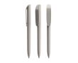 Stylo en plastique avec clip large et encre bleue BIC® couleur gris