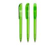 Stylo à bille en plastique avec grand clip et encre noire BIC® couleur vert transparent