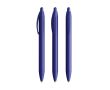 Stylo en plastique à corps large avec écriture bleue Wide Body BIC® couleur bleu marine