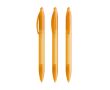 Stylo en plastique à corps large avec écriture bleue Wide Body BIC® couleur orange transparent