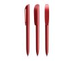 Stylo à bille à mécanisme rotatif, encre noire, Super Clip Glacé BIC® couleur rouge