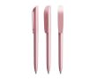 Stylo à bille à mécanisme rotatif, encre noire, Super Clip Glacé BIC® couleur rose
