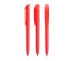 Stylo bille en plastique rotatif à encre noire Super Clip Soft BIC® couleur rouge
